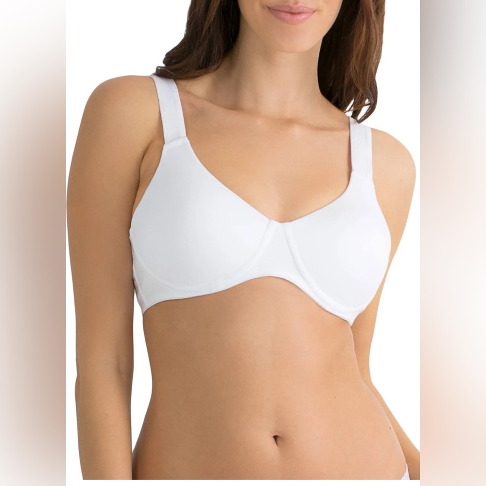 NWT!  Fruit of the Loom Anti-Gravity Wire Free Bra Style FT 663! Soft! Size 40D